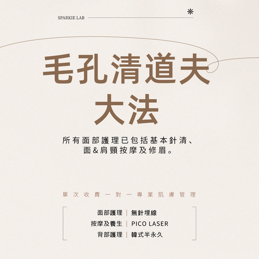 毛孔清道夫大法